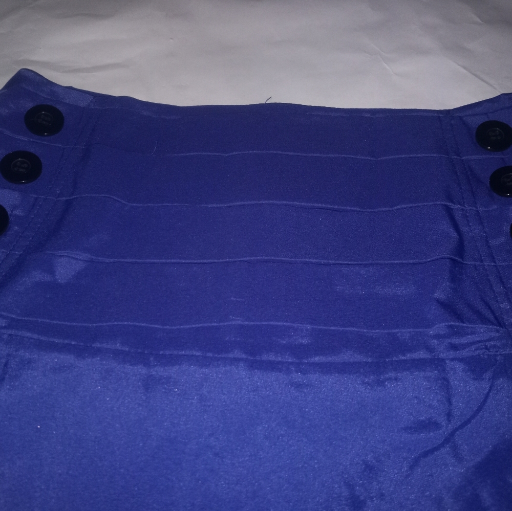 Blue Renaissance/Victorian style cinch skirt - Picture 10 of 11